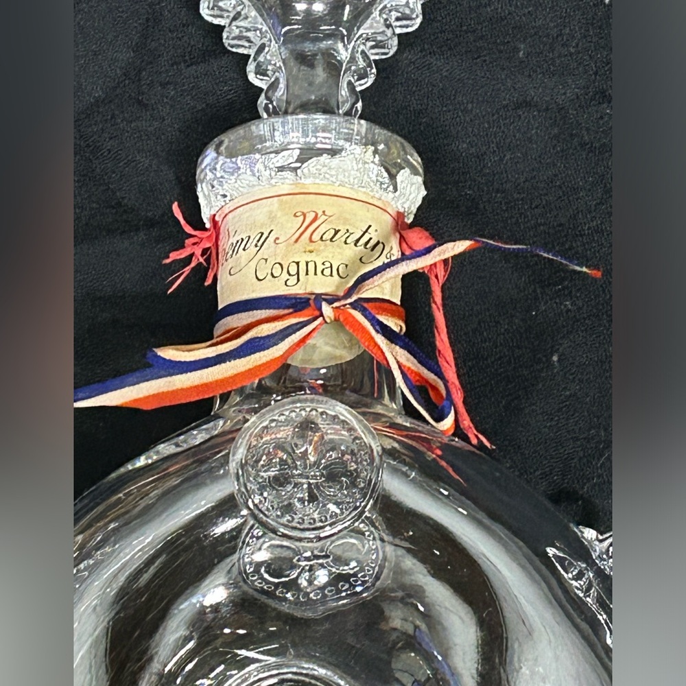 Empty Vintage Baccarat Crystal Remy Martin Louis XIII Cognac Decanter - Picture 14 of 14